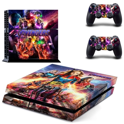 Avengers Endgame skin sticker for playstation 4 console an.. Avengers Endgame skin sticker for playstation 4 console an..