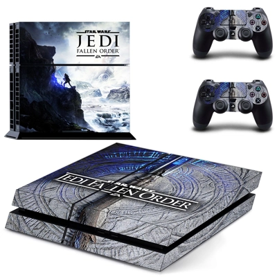 Stars Wars Jedi fallen  order skin sticker for playstation 4 console and two controllers