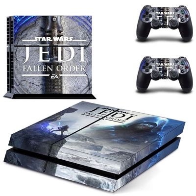 Stars Wars Jedi fallen  order skin sticker for playstation 4 console and two controllers