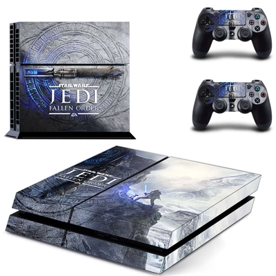Stars Wars Jedi fallen  order skin sticker for playstation 4 console and two controllers