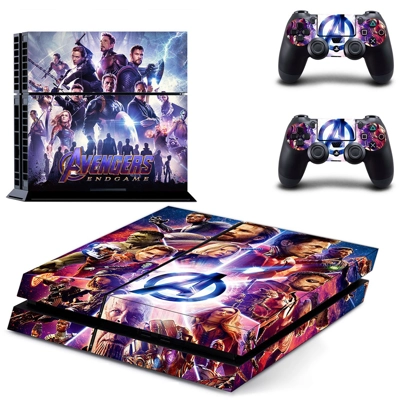 Avengers Endgame skin sticker for playstation 4 console an.. Avengers Endgame skin sticker for playstation 4 console an..