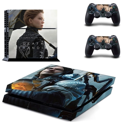 Death Stranding skin sticker for playstation 4 console and two controllers