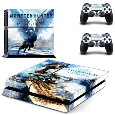 Monster Hunter World iceborne skin sticker for playstation.. Monster Hunter World iceborne skin sticker for playstation..