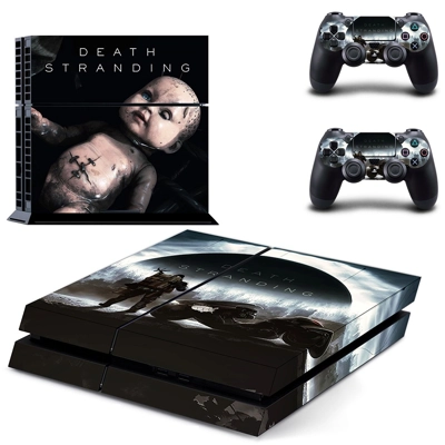 Death Stranding skin sticker for playstation 4 console and two controllers