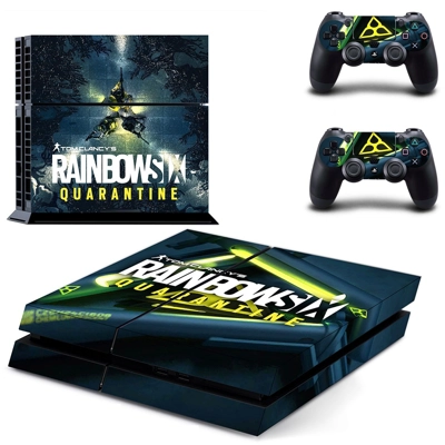 Rainbow Six Quarantine skin sticker for playstation 4 console and two controllers