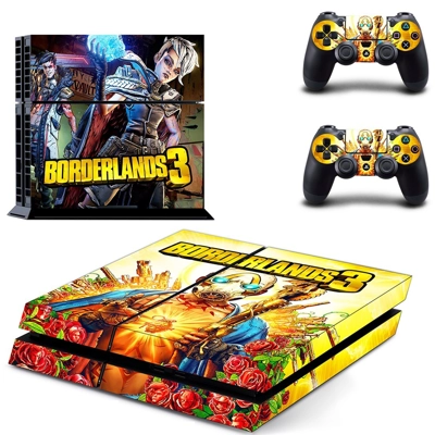 Borderlands 3 skin sticker for playstation 4 console and t.. Borderlands 3 skin sticker for playstation 4 console and t..