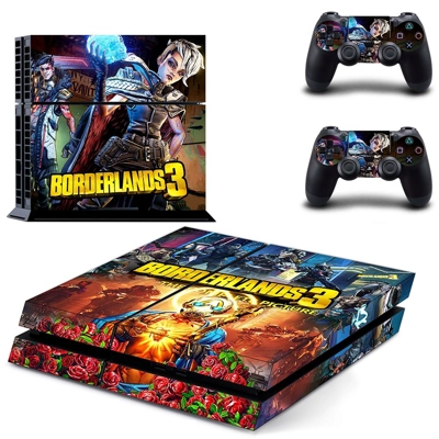 Borderlands 3 skin sticker for playstation 4 console and t.. Borderlands 3 skin sticker for playstation 4 console and t..
