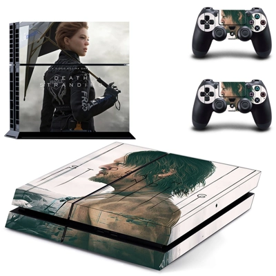 Death Stranding skin sticker for playstation 4 console and two controllers