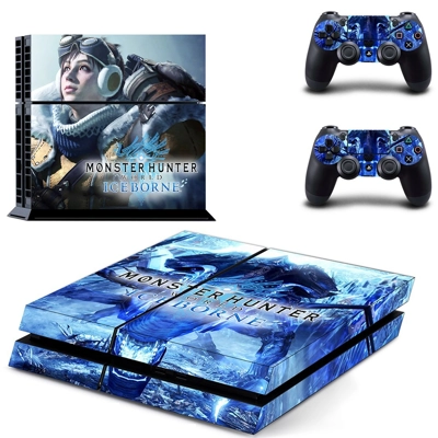 Monster Hunter World iceborne skin sticker for playstation.. Monster Hunter World iceborne skin sticker for playstation..
