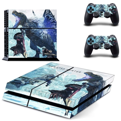 Monster Hunter World iceborne skin sticker for playstation.. Monster Hunter World iceborne skin sticker for playstation..