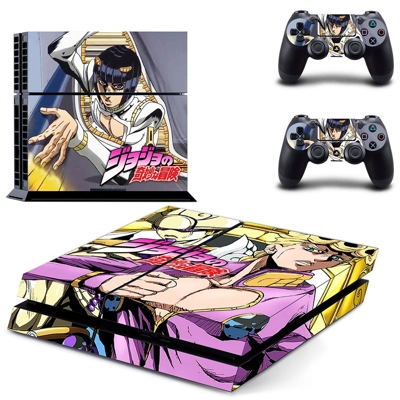 9th jojo skin sticker for playstation 4 console and two controllers
