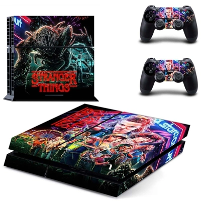 Stranger Things skin sticker for playstation 4 console and.. Stranger Things skin sticker for playstation 4 console and..