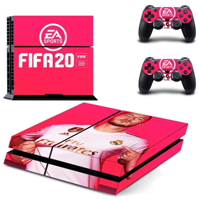 FIFA 20 skin sticker for playstation 4 console and two con..