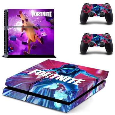 Fortnite skin sticker for playstation 4 console and two co.. Fortnite skin sticker for playstation 4 console and two co..