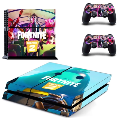 Fortnite skin sticker for playstation 4 console and two co.. Fortnite skin sticker for playstation 4 console and two co..