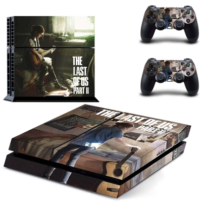 The Last of us 3 skin sticker for playstation 4 console and two controllers