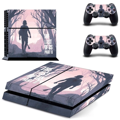The Last of us 3 skin sticker for playstation 4 console and two controllers