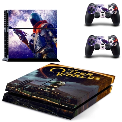 The Outer Worlds skin sticker for playstation 4 console an..