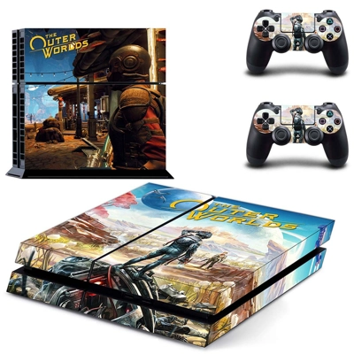 The Outer Worlds skin sticker for playstation 4 console an..