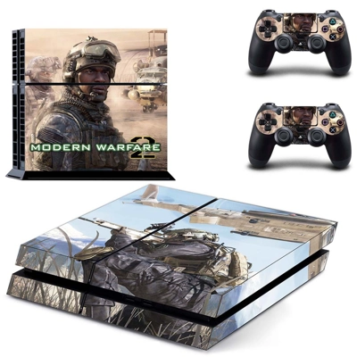 Modern Warfare 2 skin sticker for playstation 4 console an.. Modern Warfare 2 skin sticker for playstation 4 console an..