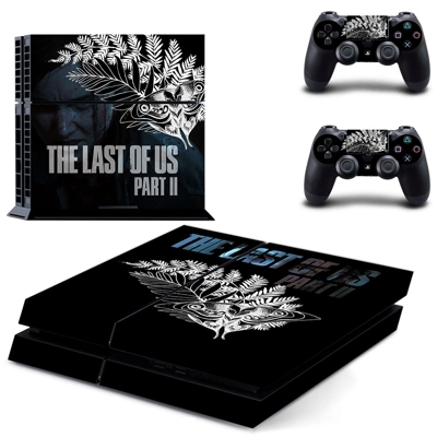 The Last of us 2 skin sticker for playstation 4 console an.. The Last of us 2 skin sticker for playstation 4 console an..