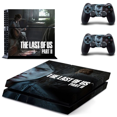 The Last of us 2 skin sticker for playstation 4 console and two controllers
