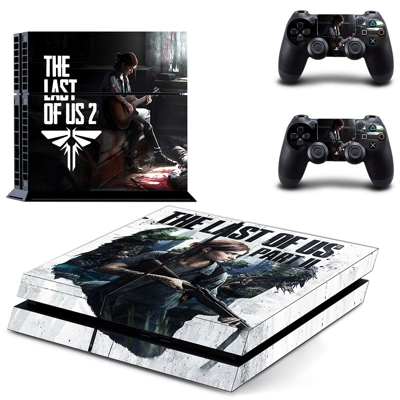 The Last of us 2 skin sticker for playstation 4 console and two controllers
