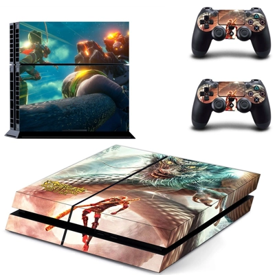 Monkey King Hero is Back skin sticker for playstation 4 console and two controllers