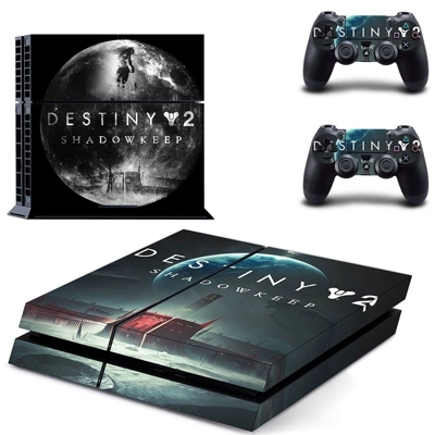 Destiny 2 Shadow keep skin sticker for playstation 4 console and two controllers