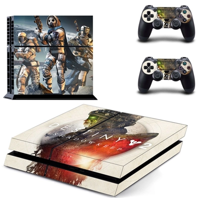 Destiny 2 Shadow keep skin sticker for playstation 4 console and two controllers