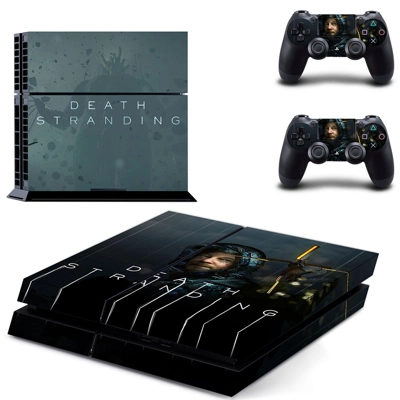 Death Stranding skin sticker for playstation 4 console and two controllers