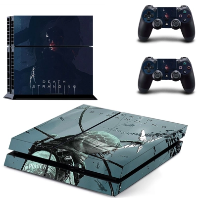 Death Stranding skin sticker for playstation 4 console and two controllers