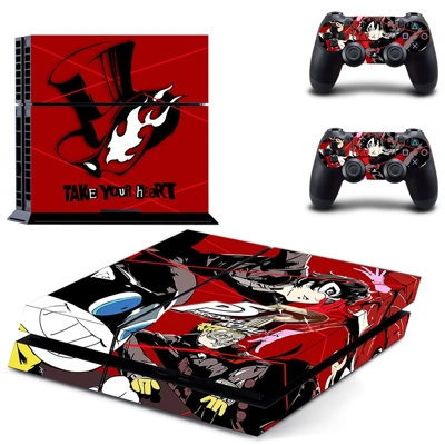 Persona 5 Royal skin sticker for playstation 4 console and.. Persona 5 Royal skin sticker for playstation 4 console and..
