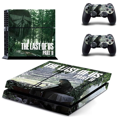 The Last of Us 2 skin sticker for playstation 4 console and two controllers