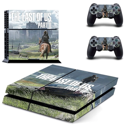 The Last of Us 2 skin sticker for playstation 4 console an..
