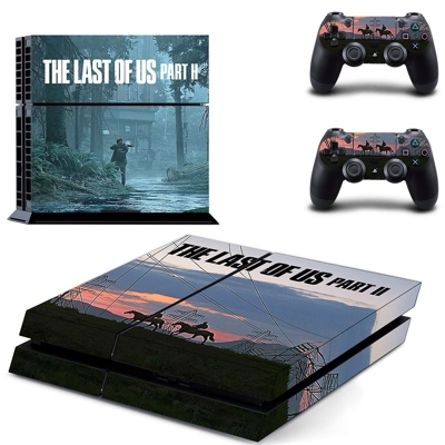 The Last of Us 2 skin sticker for playstation 4 console an.. The Last of Us 2 skin sticker for playstation 4 console an..