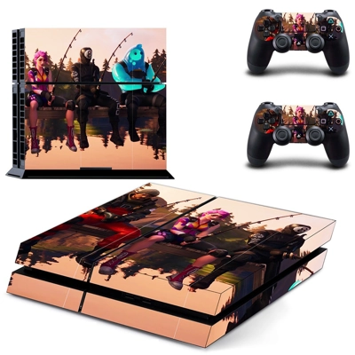 Fortnite 2 fishing skin sticker for playstation 4 console .. Fortnite 2 fishing skin sticker for playstation 4 console ..