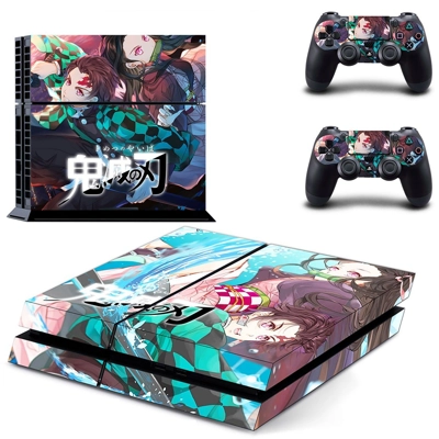 Demon Slayer skin sticker for playstation 4 console and tw.. Demon Slayer skin sticker for playstation 4 console and tw..