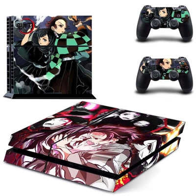 Demon Slayer skin sticker for playstation 4 console and tw.. Demon Slayer skin sticker for playstation 4 console and tw..