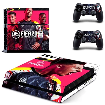 FIFA 20 skin sticker for playstation 4 console and two con.. FIFA 20 skin sticker for playstation 4 console and two con..