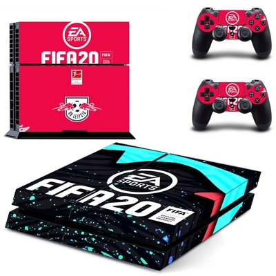 FIFA 20 skin sticker for playstation 4 console and two con.. FIFA 20 skin sticker for playstation 4 console and two con..