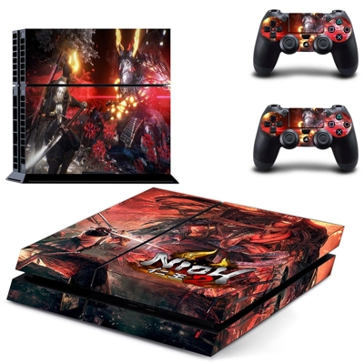 Nioh 2 skin sticker for playstation 4 console and two cont.. Nioh 2 skin sticker for playstation 4 console and two cont..