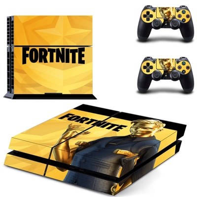 Fornite skin sticker for playstation 4 console and two con.. Fornite skin sticker for playstation 4 console and two con..
