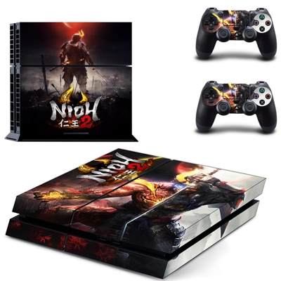 Nioh 2 skin sticker for playstation 4 console and two cont.. Nioh 2 skin sticker for playstation 4 console and two cont..