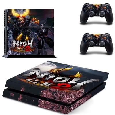 Nioh 2 skin sticker for playstation 4 console and two cont.. Nioh 2 skin sticker for playstation 4 console and two cont..