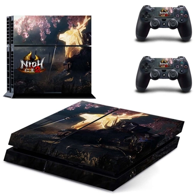 Nioh 2 skin sticker for playstation 4 console and two cont.. Nioh 2 skin sticker for playstation 4 console and two cont..