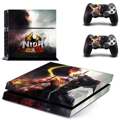 Nioh 2 skin sticker for playstation 4 console and two cont.. Nioh 2 skin sticker for playstation 4 console and two cont..
