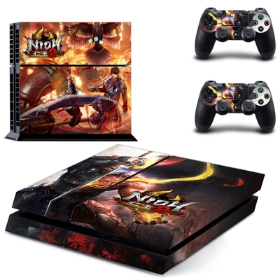 Nioh 2 skin sticker for playstation 4 console and two cont.. Nioh 2 skin sticker for playstation 4 console and two cont..