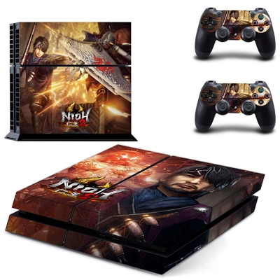 Nioh 2 skin sticker for playstation 4 console and two cont.. Nioh 2 skin sticker for playstation 4 console and two cont..