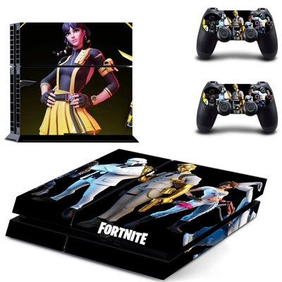 Fortnite skin sticker for playstation 4 console and two co.. Fortnite skin sticker for playstation 4 console and two co..